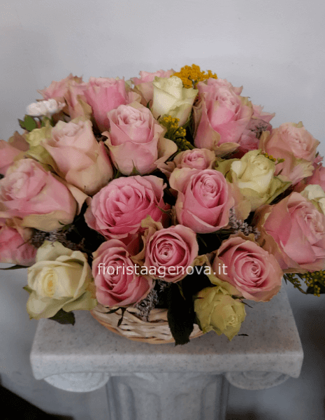CESTINO DI ROSE