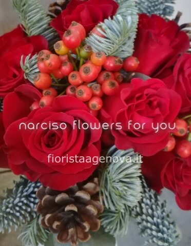 BOUQUET ROSSO NATALE